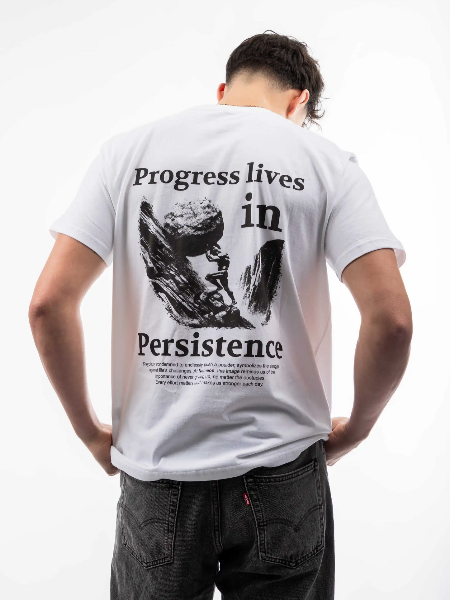 T-shirt Persistence - Blanc