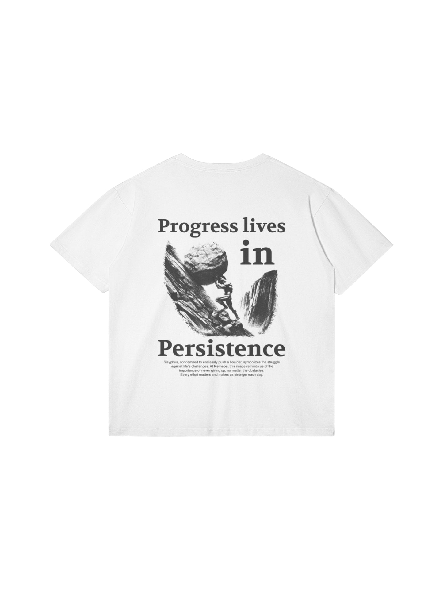 T-shirt Persistence - Blanc