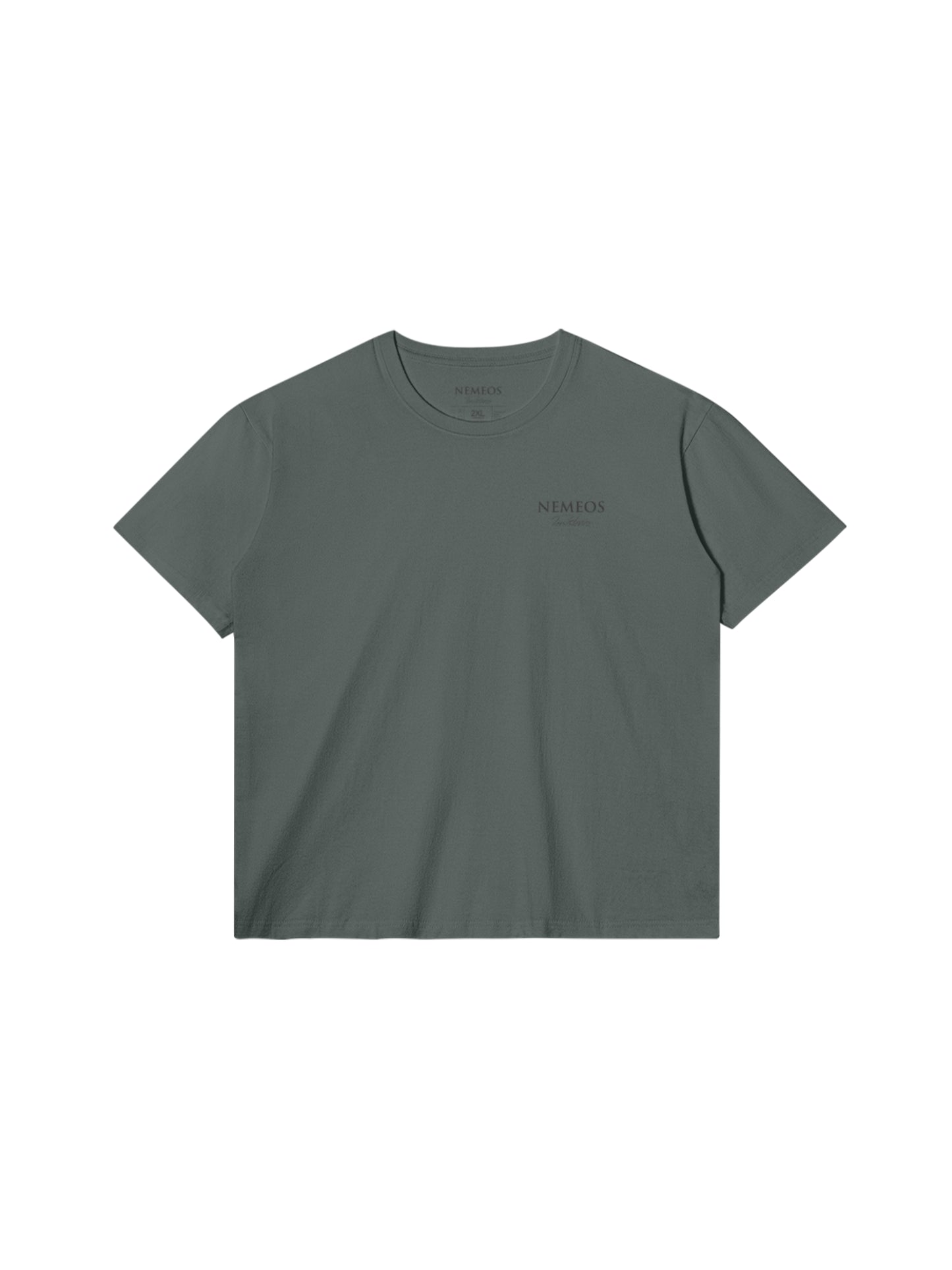 T-shirt Persistence - Gris Éclipse